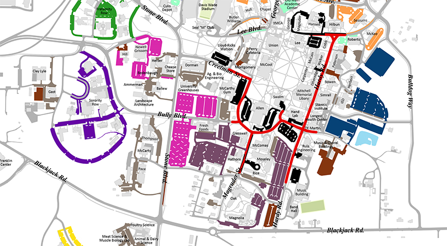 Msu Football Parking Map